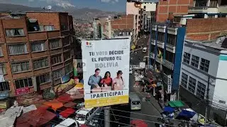 Disillusioned Bolivians hope for change in the upcoming presidential election