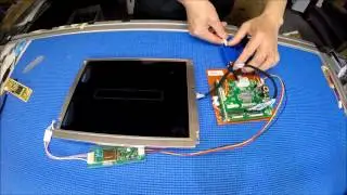 TTL 640X480, How to Test Industrial LCD screen
