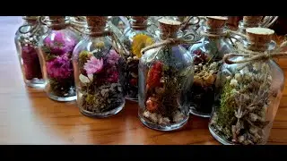 JARDIM NO VIDRO - Tutorial  #dicasfinanceiras #lembrancinhas #flores