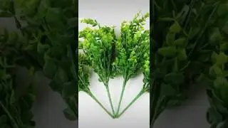 Fleurs artificielles, plantes &agrave; longue tige en plastique