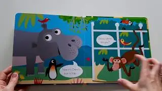 Usborne - Play hide & seek with Zebra
