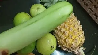 Cucumber🥒, pineapple🍍, guava masala 👌👌||@zoharaskitchen5346 