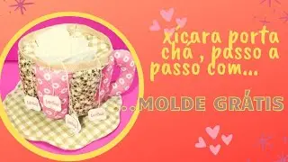 Como fazer a X&Iacute;CARA PORTA CH&Aacute; !!! #costuracriativa #artesanato #retalhos