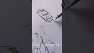 Drawing The Undertaker WWE Poster #drawing #sketch