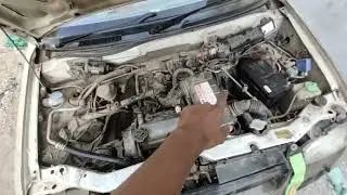 Parts Inside a Bonnet of Maruti Suzuki Alto Car [Hindi]  | Alto engine all parts details