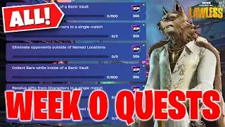 Fortnite C6S2 | All Week 0 Quests (Complete Guide)