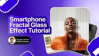 Fractal Glass Effect Tutorial (Smartphone designer Tutorial)