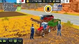 HARVESTING.. CANOLA .FROM FIELD#farmingsimulator #farming #farmlife #viralvideo 