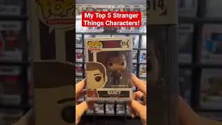 My top 5 Stranger Things Characters! Who&rsquo;s yours? #funko #toys #collectibles #strangerthings