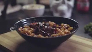 Homemade Pasta w/ Seitan | Best VEGAN Meat Substitute