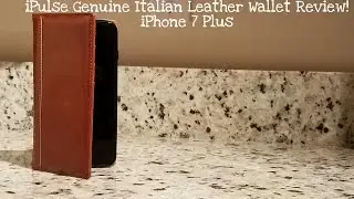 iPhone 7 Plus iPulse Genuine Leather Wallet Case Review