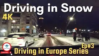 Ep#3 | How to drive in Europe series  | Parallel parking | Reverse parking | Driving in snow