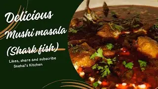 Tastiest Malvani Style Mushi masala (Shark Fish). So try yours soon🤤🤤