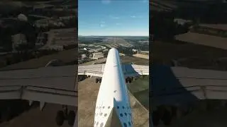 Time-lapse landing into Vienna/LOWW #MSFS #MicrosoftFlightSimulator #FlightSimulator #Av #Short