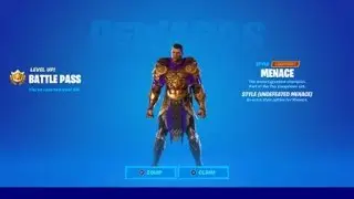 Fortnite Menace:  STYLE (UNDEFEATED MENACE)