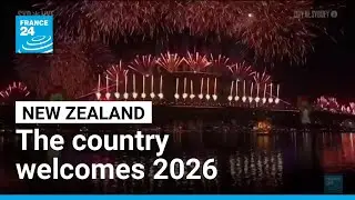 Countries around the worlds begin to welcome 2026, starting with New Zealand &bull; FRANCE 24 English