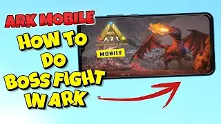How To Do Boss Fight In ARK Ultimate Mobile Edition Noob 🎉 GENERATE DRAGON (ALPHA) PORTAL boss 🐉🐉🔥