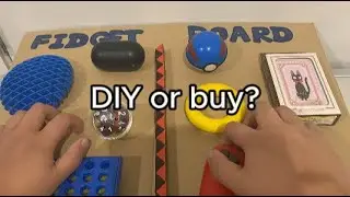 rating my expensive fidget board asmr 💲