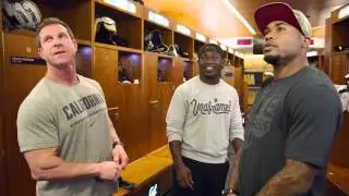 Justin Forsett Tours Former Cal Home