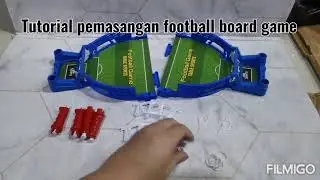 Cara memasang football game table board tutorial