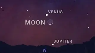 Venus, Jupiter, dwarf planet Ceres and the moon in March 2023 skywatching