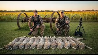 Aggressive Coyote Encounter Caught on Camera | Predator Hunting Action