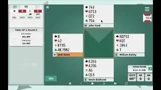 【实战牌例】争叫1NT被加倍后，要不要逃，要怎么逃？