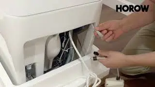HOROW T05 Smart Bidet Toilet Installation Guide (3): Blackout Flush Battery Installation
