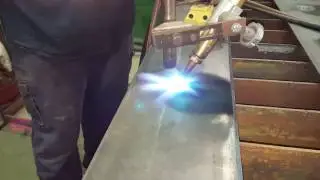 Counter sink hole cutting with oxy