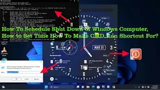 Shut Down Schedule Windows | CMD | Run | Shortcut | Restart  Hibernate