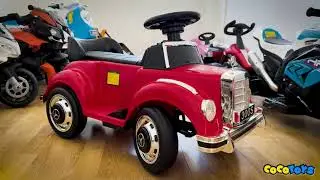 Masinuta electrica de epoca Mercedes 300S ride on COCO TOYS