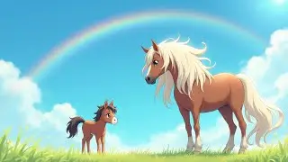 🎶 Galloping Grace: Fun Kids Songs & Animal Adventures! 🐴🌈 Nursery rhymes and Kids Songs