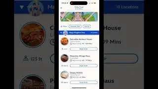 Mobile Ordering in Disney World #disney #disneytips #traveltips