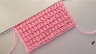 Ломаный ребристой шов для свитера/кардигана/одеяла
