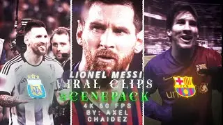 Lionel Messi Rare Free VIRAL CLIPS 4K 60 FPS Scenepack / &bull; (With CC and NO CC)