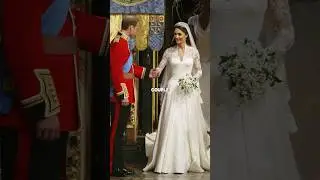 Why Prince William and Catherine Had Two Wedding Cakes #shorts #katemiddleton #princewilliam