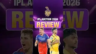 Как выступила команда KKR на аукционе IPL 2026? #IplAuction2026 #Auction2026