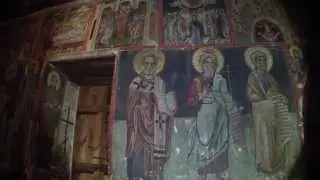 Byzantine Church: The Church of The Holy Cross of Ayiasmati, Plantanistasa, Troodos, Cyprus