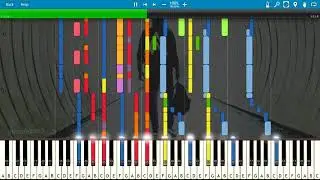 Impossible Piano Remix  Alan Walker   Faded Synthesia