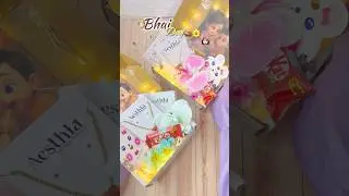 Bhai dooj gift idea🎁❤️ #bhaidooj #giftforher #affordable #hampers