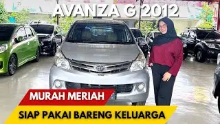 AVANZA G 2012‼️MOBIL SEJUTA UMAT - NYAMAN, IRIT, SIAP PAKAI🔥 #sumberutamamobil #avanza 