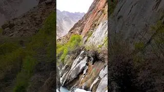 Dangerous mountain water channel | be careful at the end (@Holiday_specialistpak)