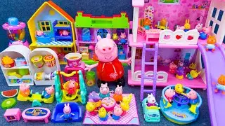 20 Minutes Satisfying Unboxing Peppa Pig Family House & Slide Toys, Peppa Pig Toys Collection Review