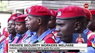 Only licensed security firms should get contracts - SG Andambwa