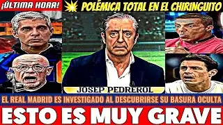 🚨¡GUERRA SUCIA! EL CHIRINGUITO SE FILTRA EL DOCUMENTO QUE ADULTERA EL REAL MADRID Y BARCELONA HOY