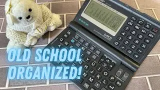 Электронный органайзер Sharp (YO-430) &mdash; крутая технология 90-х!