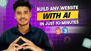 Create a Pro Website in 10 Minutes Using AI — No Coding Needed!