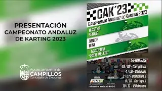 Presentaci&oacute;n 1&ordf; prueba Campeonato Andaluz de Karting 2023