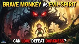 Milo vs The Shadow Spirit 😱🌑 | Epic Jungle Adventure Story (English)