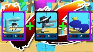 MERGE 'Alphabet Lore' 💯 Doors - Math Battles ( series 3 )
